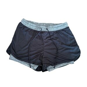 Champion Black and Gray Athletic Shorts